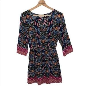 Everly by Anthropologie Women’s Paisley Floral Dress